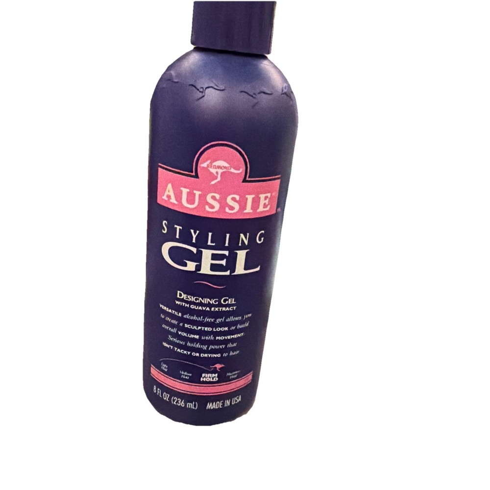 Aussie Mega‎ Styling Gel Design Firm Hold, 8 Fl Oz.